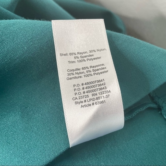 Aritzia Sunday Best Teal Ruffle Bodycon Shift Dress - Picture 7 of 8